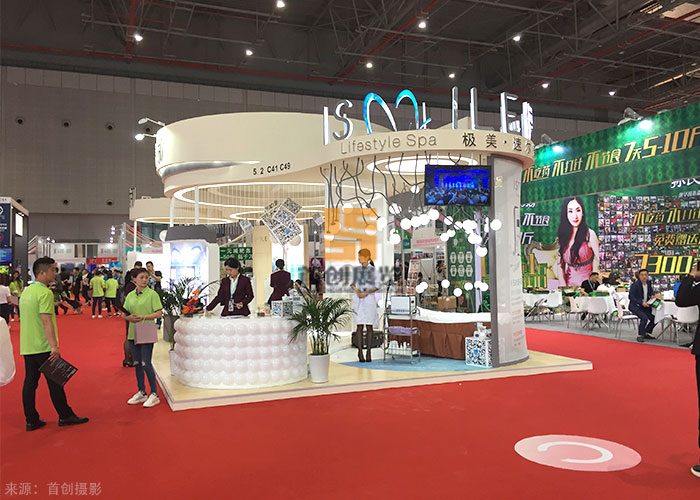 伊美娜 美博會(huì)展覽案例(圖2)